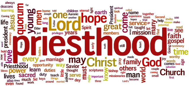 Priesthood vocations - cloud